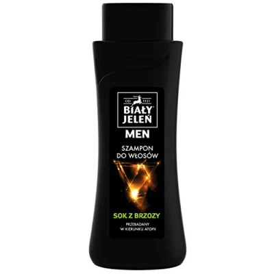 Afbeelding van White Deer Hypoallergenic Soothing Hair Shampoo For Men Toning Birch Juice 300Ml
