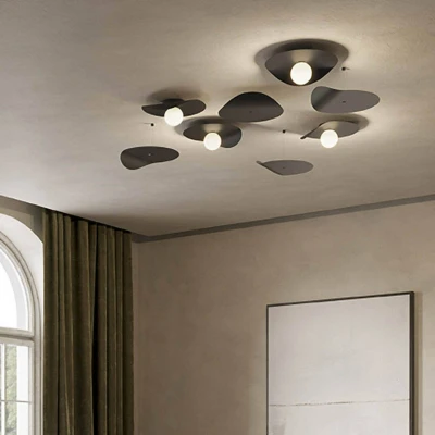 Afbeelding van Kundalini Flow design plafondlamp zwart