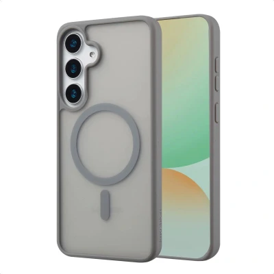 Afbeelding van imoshion Hoesje Geschikt voor Samsung Galaxy S25 Plus Color Guard Backcover MagSafe Grijs