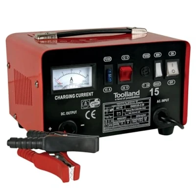 Afbeelding van Loodaccu lader 9 A Toolland (12 VDC / 24 VDC, Boostfunctie)
