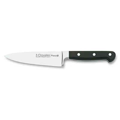 Afbeelding van 3Claveles koksmes, gesmeed, 15 cm, 6 inch