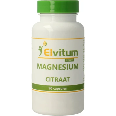 Afbeelding van Elvitum Magnesiumcitraat Capsules 90VCP