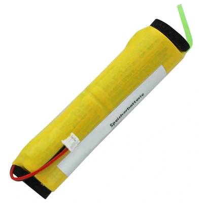 Afbeelding van 6 volt batterij met 2 stuks BR / 3A, kabel en stekker