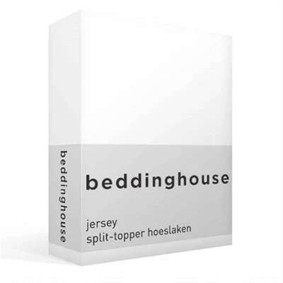 Afbeelding van Beddinghouse Splittopper Hoeslaken Jersey White 160 x 210