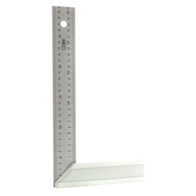 Afbeelding van hedue® timmermanshoek B030 met 45 graden hoek, 300 mm