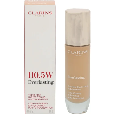 Afbeelding van Clarins Everlasting Long Wearing &amp; Hydrating Matte Foundation 110.5W Tawny 30 ml