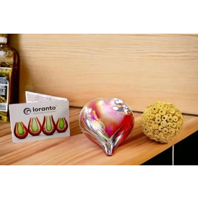 Afbeelding van Urn Glazen Mini Hart &quot;Red &amp; Multicolor&quot;