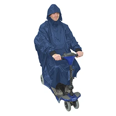 Afbeelding van Aidapt Deluxe Scooter Poncho regenkleding