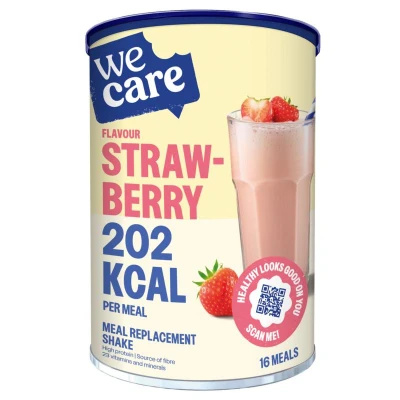 Afbeelding van WeCare Meal replacement shake strawberry