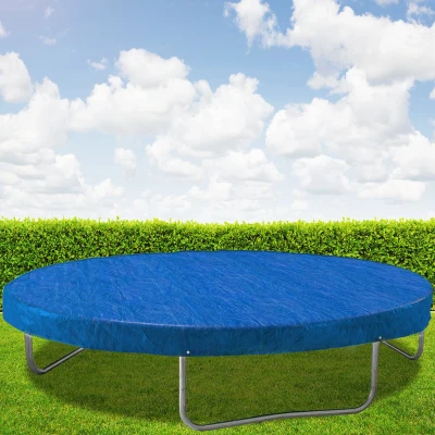 Afbeelding van Monzana Afdekhoes trampoline blauw Ø366cm