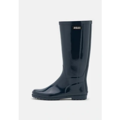 Afbeelding van Aigle Eliosa Regenlaarzen, Dames, Maat: 35, Marine Natuurrubber