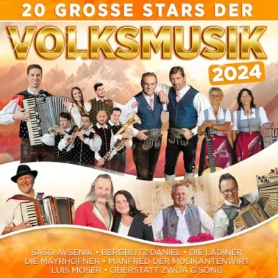 Afbeelding van 20 Grosse Stars Der Volksmusik 2024 CD
