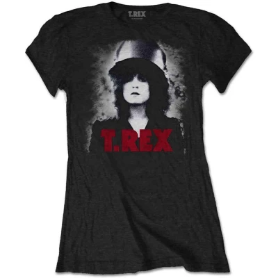 Afbeelding van T. Rex Slider Dames T shirt S Zwart