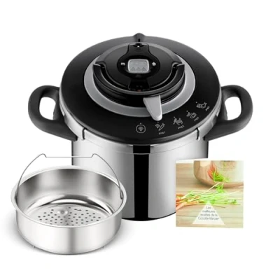 Image de Cocotte minute Seb Clipso+ CHEF 8L P4551400 Inox