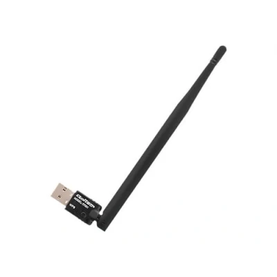 Afbeelding van Qoltec 57001 Netwerkkaart WLAN (USB), Netwerkadapter, Zwart