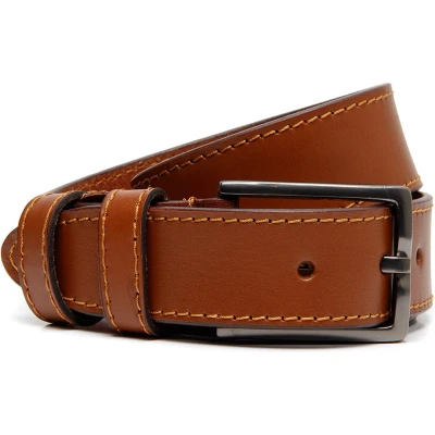 Afbeelding van The Chesterfield Brand Leren Riem Cognac Tanaro