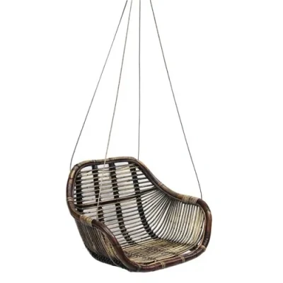 Afbeelding van Rotan hangstoel Van der Leeden
