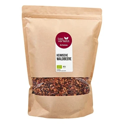 Afbeelding van FRUTEG Inheemse bosbessen thee losse vrucht 1000 g fruitthee uitgebalanceerde samenstelling van het huisbessentheemengsel biologische sets 1 kg
