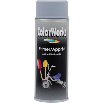 Afbeelding van Colorworks Spuitbus Primer Grijs 400ML