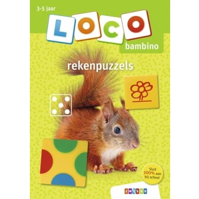 Afbeelding van Zwijsen Loco Oefenboekje Bambino Rekenpuzzels