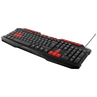 Afbeelding van Deltaco Gaming Toetsenbord QWERTY Zwart/Oranje