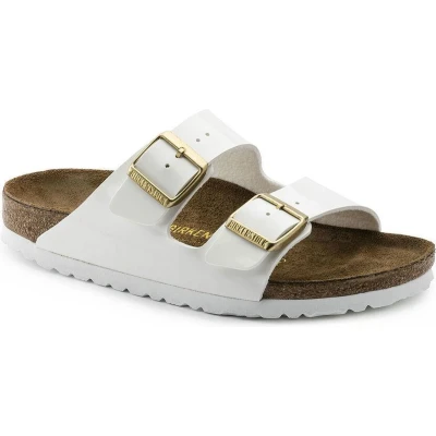 Afbeelding van Birkenstock Arizona BF Narrow Muiltjes, Maat: 41, White Hoogwaardig imitatieleer