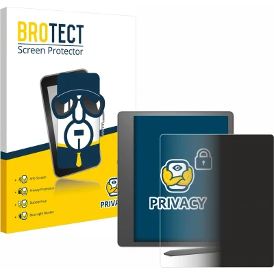 Afbeelding van BROTECT privacy screenprotector voor Amazon Kindle Scribe Folie Beschermfolie Blauwlichtfilter