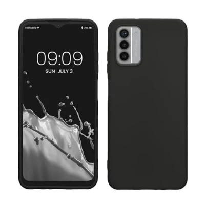 Afbeelding van kwmobile telefoonhoesje geschikt voor Nokia G42 5G Hoesje smartphone Back cover in zwart