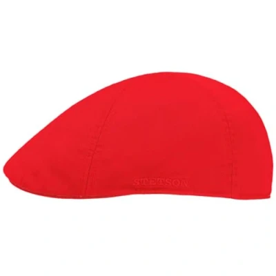 Afbeelding van STETSON Level Gatsby pet voor heren platte zomerpet met klep, lente/zomer, Rood