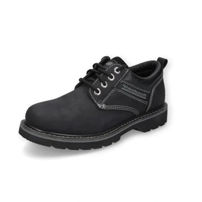 Afbeelding van Dockers by Gerli Sportieve veterschoenen, Heren, Maat: 42, Black Leer