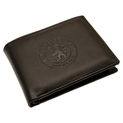 Afbeelding van Chelsea Debossed Wallet, zwart, S, zwart.