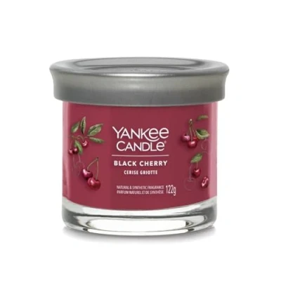 Afbeelding van Yankee Candle Kleine kaars in pot Black Cherry