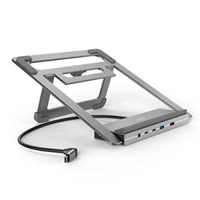 Afbeelding van Hama Usb C Dockingstation Connect2Office Stand Notebook Houder 12 Poorten