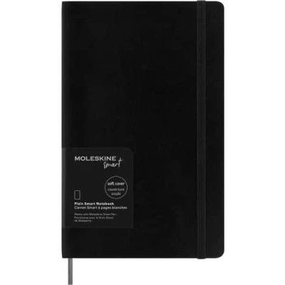 Afbeelding van Moleskine Notitieboek Smart Collectie Large Zachte Kaft Blanco Zwart