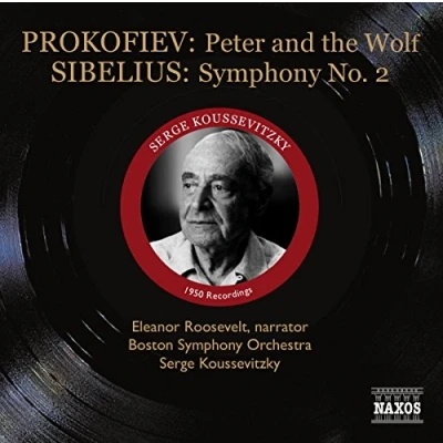 Afbeelding van Boston Symphony Orchestra, Serge Koussevitzky Prokofiev: Peter &amp; The Wolf/Sibelius: No.2 (CD)
