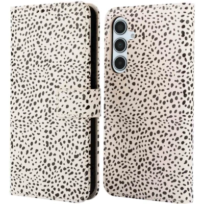 Afbeelding van imoshion Hoesje Geschikt voor Samsung Galaxy A35 Design Bookcase smartphone Desert Dots