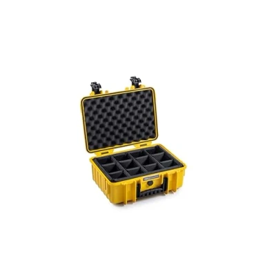 Afbeelding van B&amp;W outdoor.cases type 4000 geel + verdeler