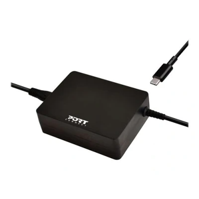 Image de PORT Connect POWER SUPPLY TYPE C Adaptateur secteur CA 100 240 V 90 Watt