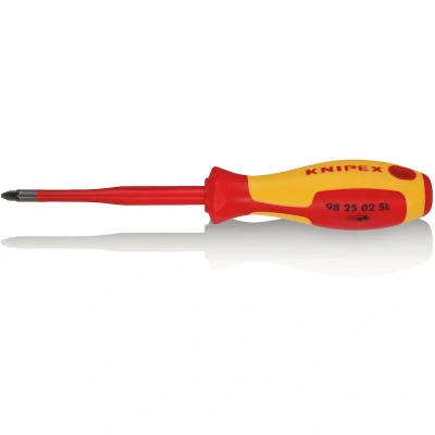 Image de Tournevis Slim cruciforme Pozidriv® isolé 1000V KNIPEX