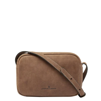 Afbeelding van Castelijn &amp; Beerens Carisma Crossbody Zip cognac