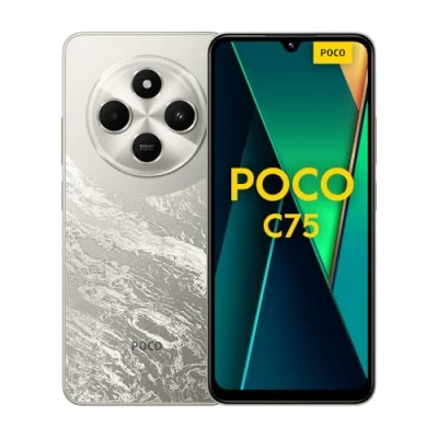 Afbeelding van POCO C75 6 GB 128 Groen, Android Smartphone, 2,0 GHz, 6,88 inch display, 50 MP AI Dual Camera, 5160 mAh batterij