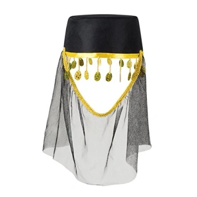 Image de chapeau oriental noir 04236