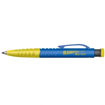 Afbeelding van BLEISPITZ Dry 2 in 1 vulpotlood en marker met diepe gaten één, vulpotlood, geïntegreerde puntenslijper, professionele kwaliteit