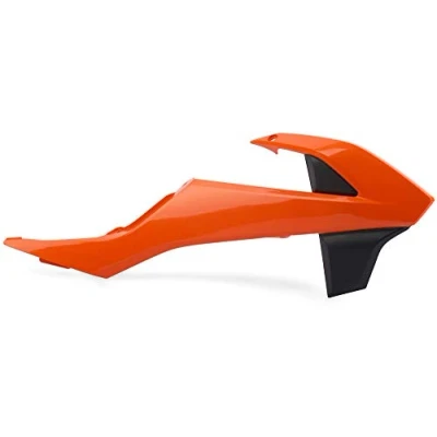 Afbeelding van Polisport Radiateurkappen KTM SX65 2016 2019 Oranje / Zwart