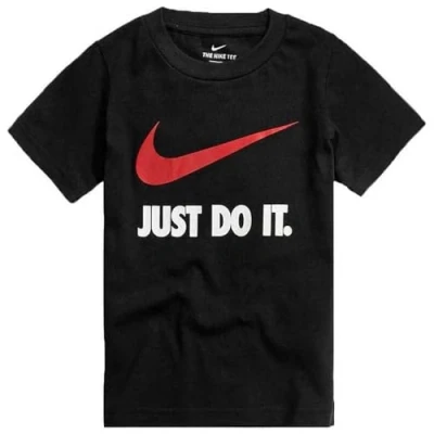 Afbeelding van Nike Sportswear TEE Tshirt print voor kinderen, Maat: 92/98, Black