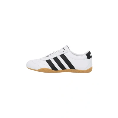 Afbeelding van adidas Chaussures Grand Court Lo pour femme, Ftwr White/core Black/Gum 3, 38 EU, White Core Black Gum 2/3 EU