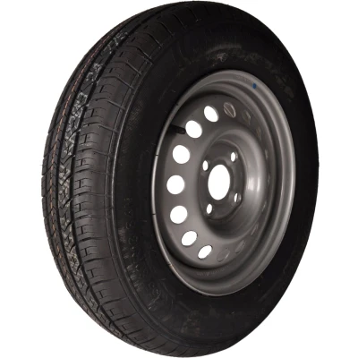 Afbeelding van Origineel wiel 13 inch 500KG steek 4x100 band 155/80 R13