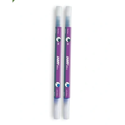 Afbeelding van LAMY Velvet Inktgum van kunststof met wispunt en medium correctiepunt, alleen voor het wissen koningsblauwe inkt, 2 stuks