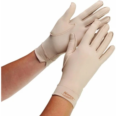 Afbeelding van Able2 Norco Oedeemhandschoenen hele vingers over de pols links L