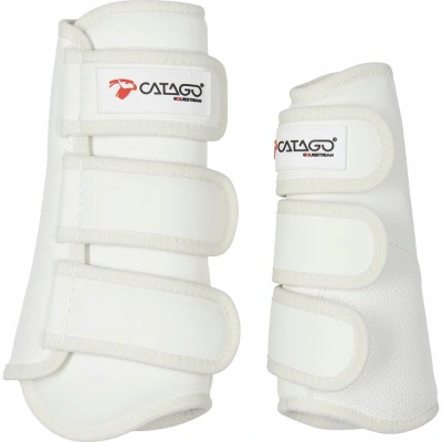 Image de Catago Guêtres Jeu de 4 Blanc Full